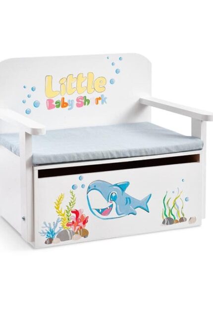 Σετ βάπτισης για αγόρι Baby Shark-κουτί βαπτιστικών baby shark