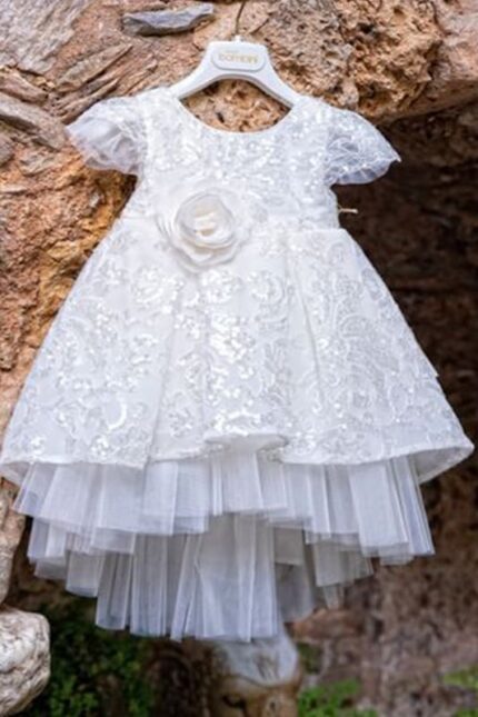 Φόρεμα βάπτισης για κορίτσι D9702W