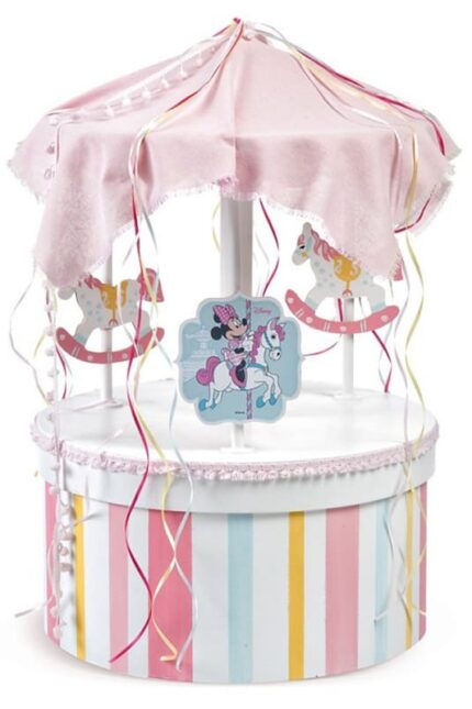 Σετ Βάπτισης Minnie Carousel-Disney καρουζέλ, κουτί συσκευασίας